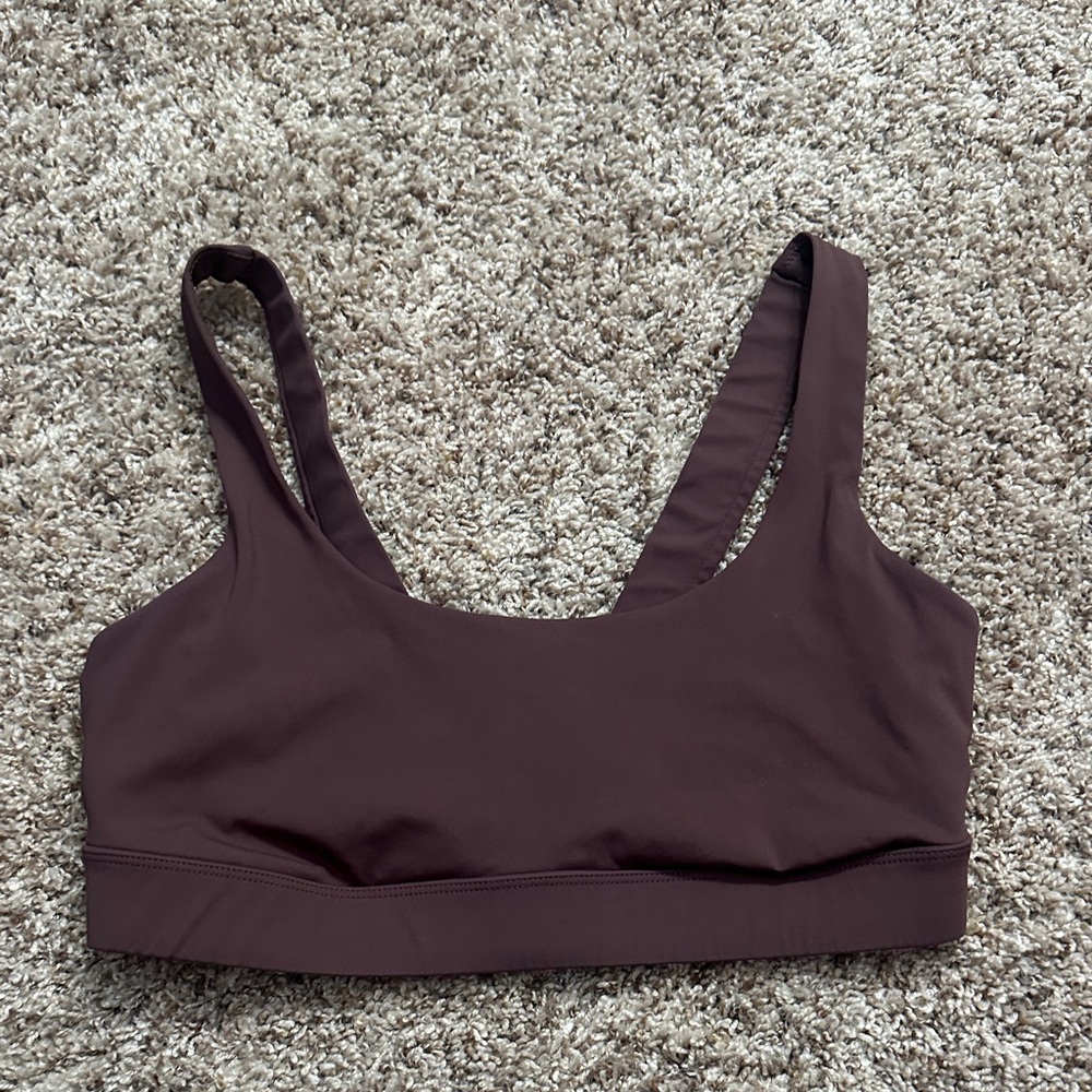 Vuori Sports Bra Brown Size Medium